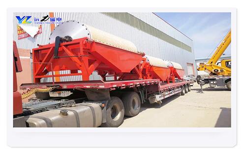 永磁磁選機，永磁磁選機脫水槽常出現(xiàn)的故障應急處理_遠力為您講述永磁磁選機脫水槽常出現(xiàn)的故障應急處理磁場分布圖